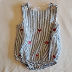 Baby seersucker bubble